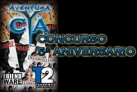 Logo del quinto aniversario